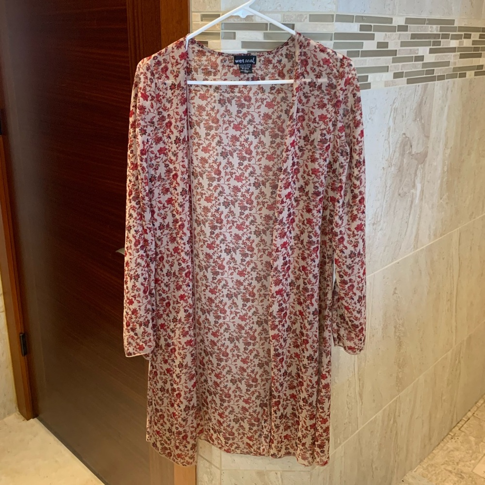 Floral Trendy Kimono